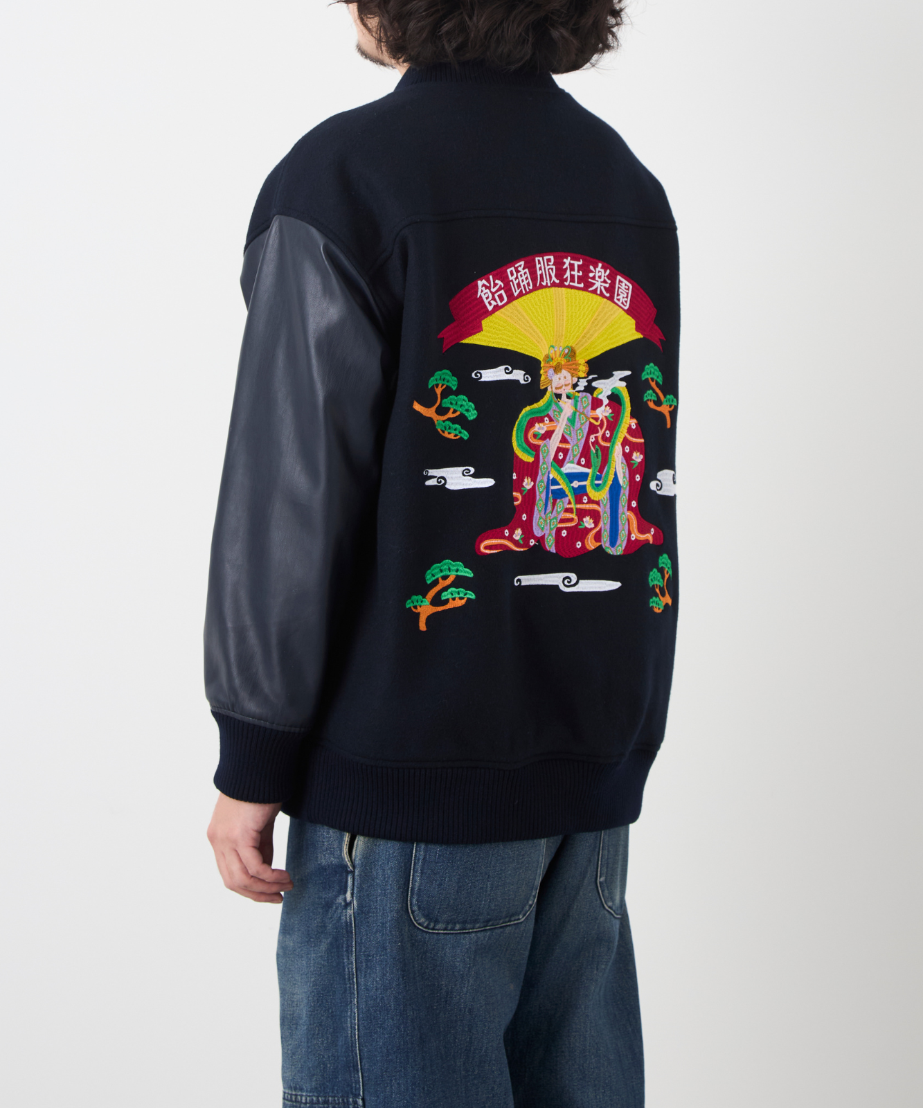 ≪通常販売≫“ 飴踊服 狂楽園 ” STADIUM JUMPER『巳』 – THE MUSEUM foufou
