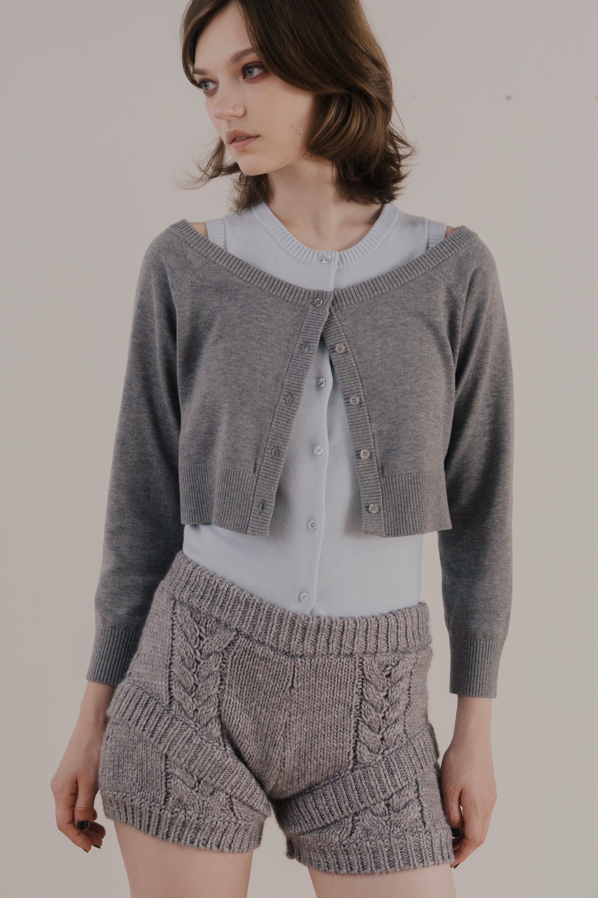 Celle layered Cardigan – THE TOÉ