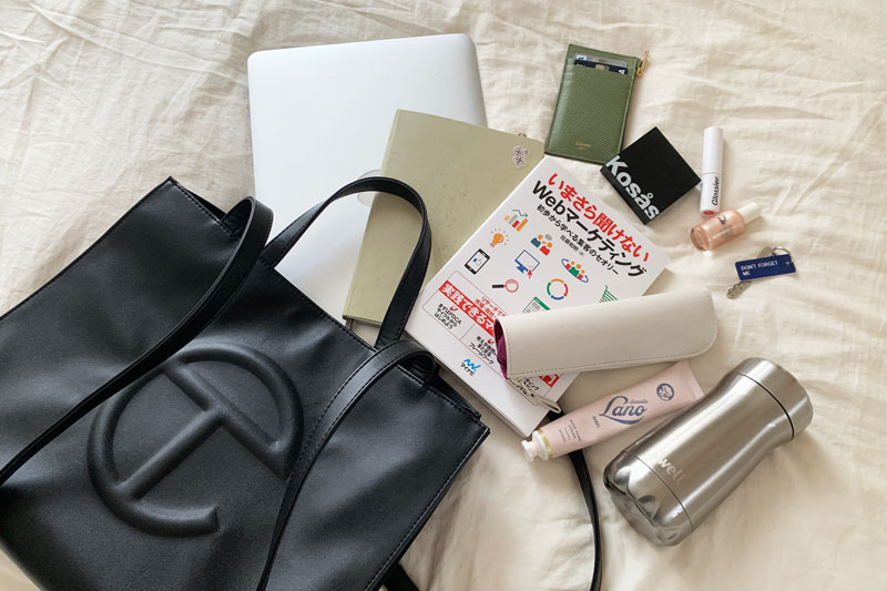 Telfarのショッピングバッグは通勤・通学バッグにおすすめ！Mサイズの