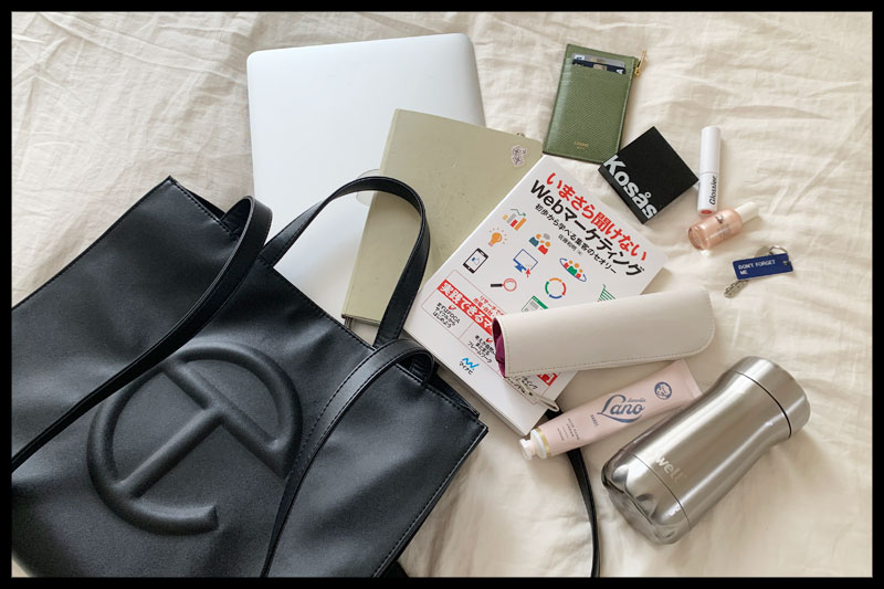 Telfarのショッピングバッグは通勤・通学バッグにおすすめ！Mサイズの