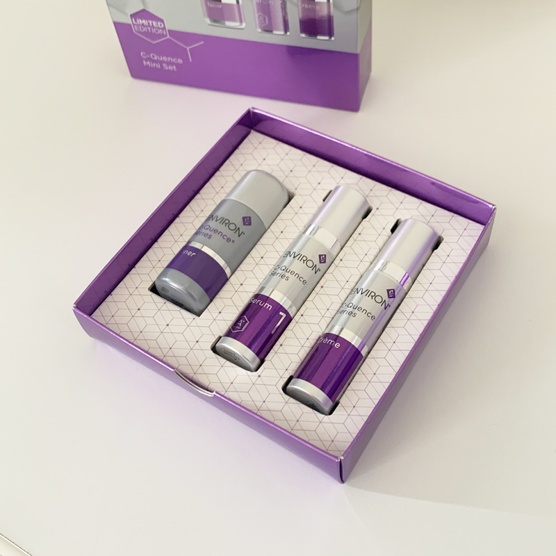 エンビロン最高峰のエイジングケア「C-クエンス ミニセット」を10日間