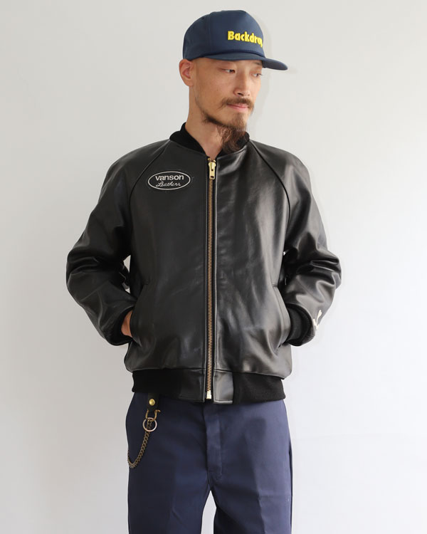 VANSON x BACKDROP】(バンソン) 9TJV STAR / バックドロップ別注 9TJV