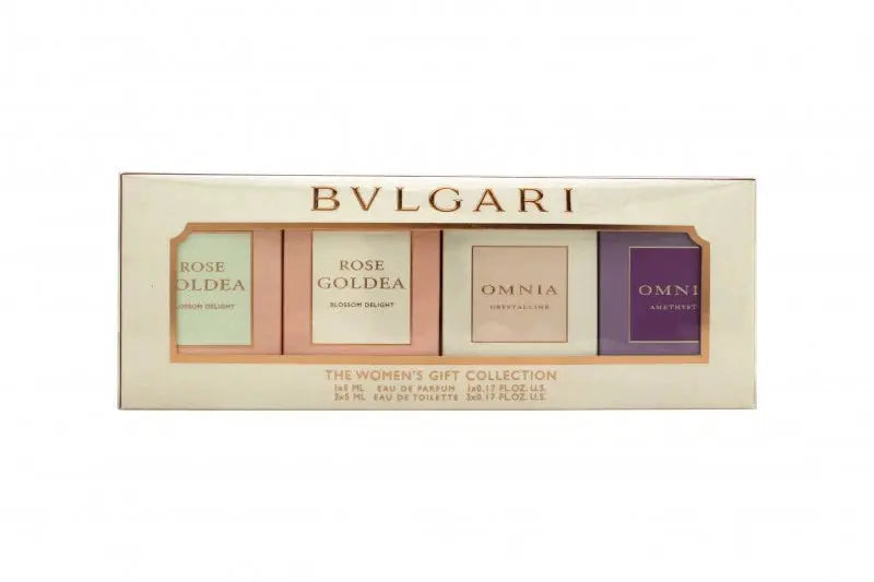 Bvlgari The Women's Gift Collection Miniature Perfume Gift Set 4 x