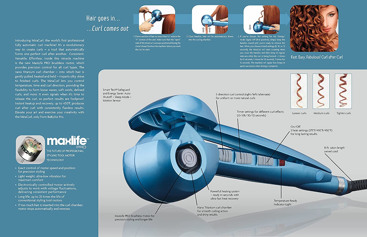 Babyliss Pro Miracurl - Beauty Supply Outlet