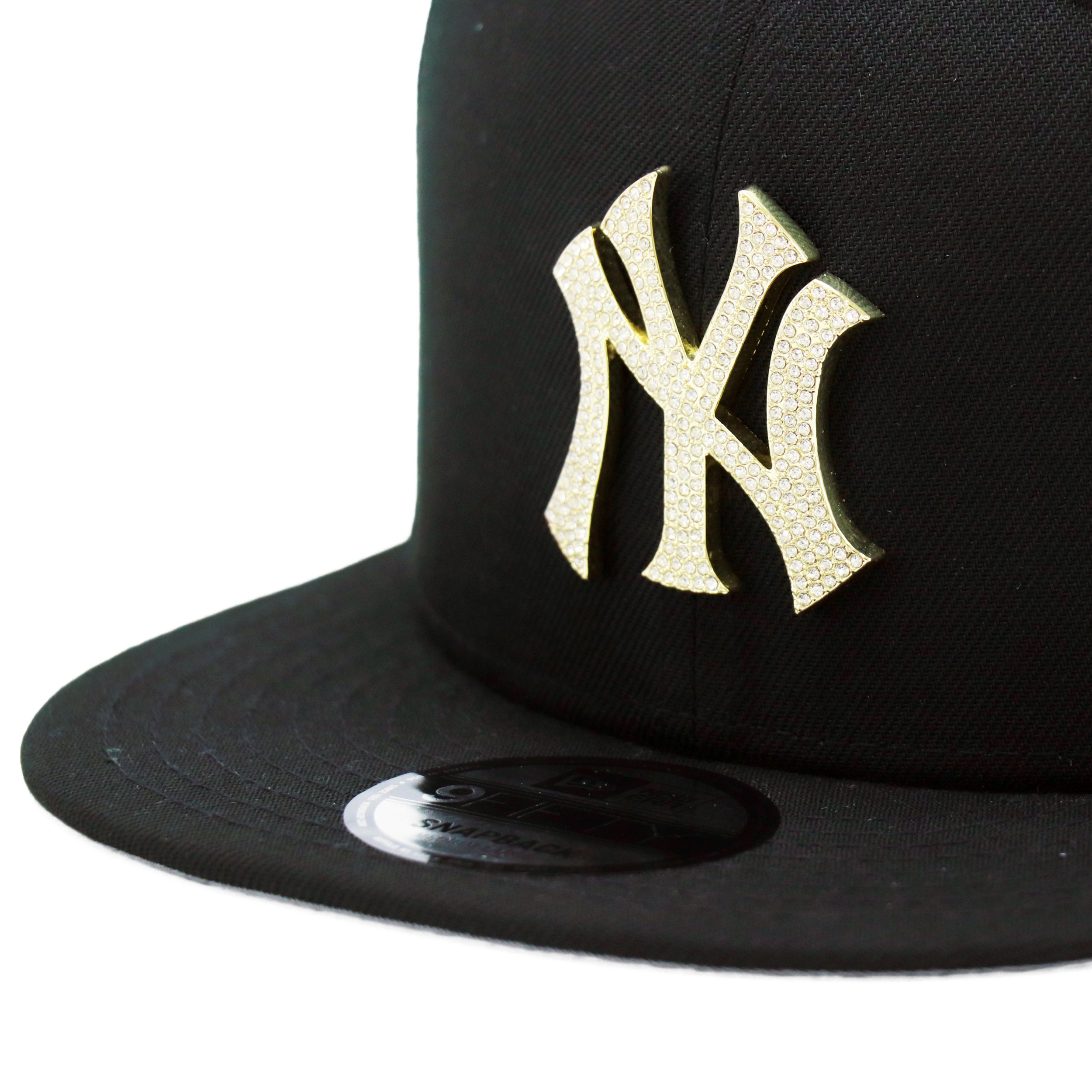 THE CAP 950 RHINESTONE NEYYAN GLDBLK/GRAY