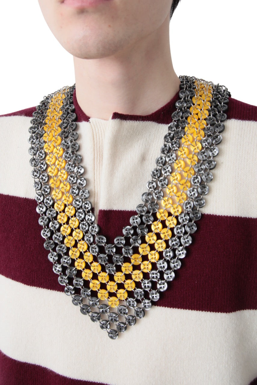 STEFAN COOKE CHAINMAIL BUTTON COLLAR – THE ELEPHANT