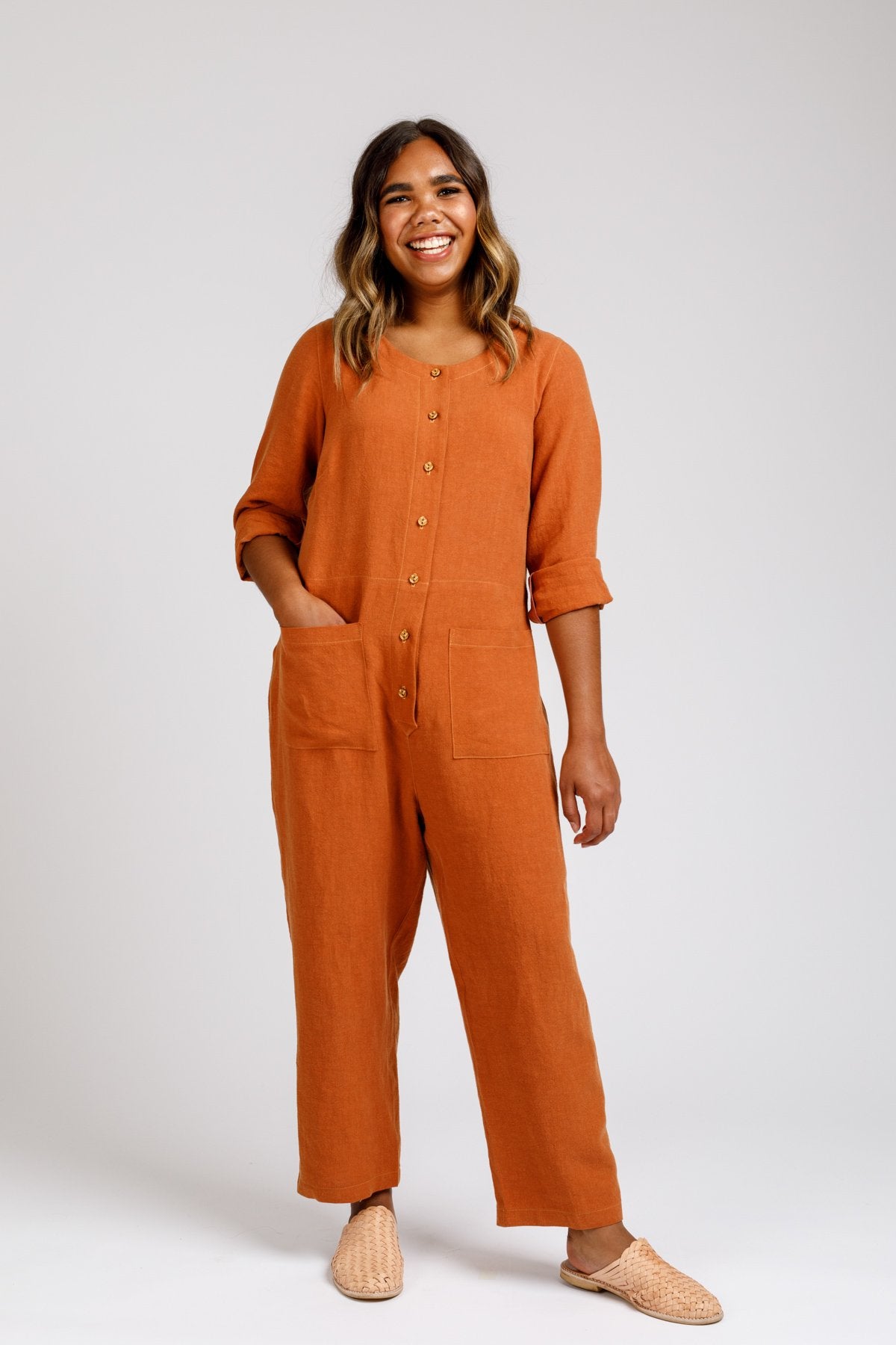 Megan Nielsen Durban Jumpsuit and Romper – The Fold Line