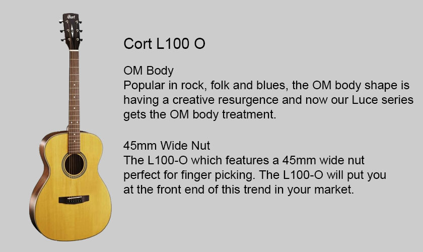 Cort L100O Acoustic Guitar - The Guitar Store