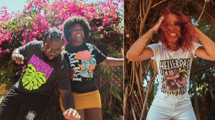 Plants, bugs and rock & roll: Meet Chantal's new t-shirt co, Heavy