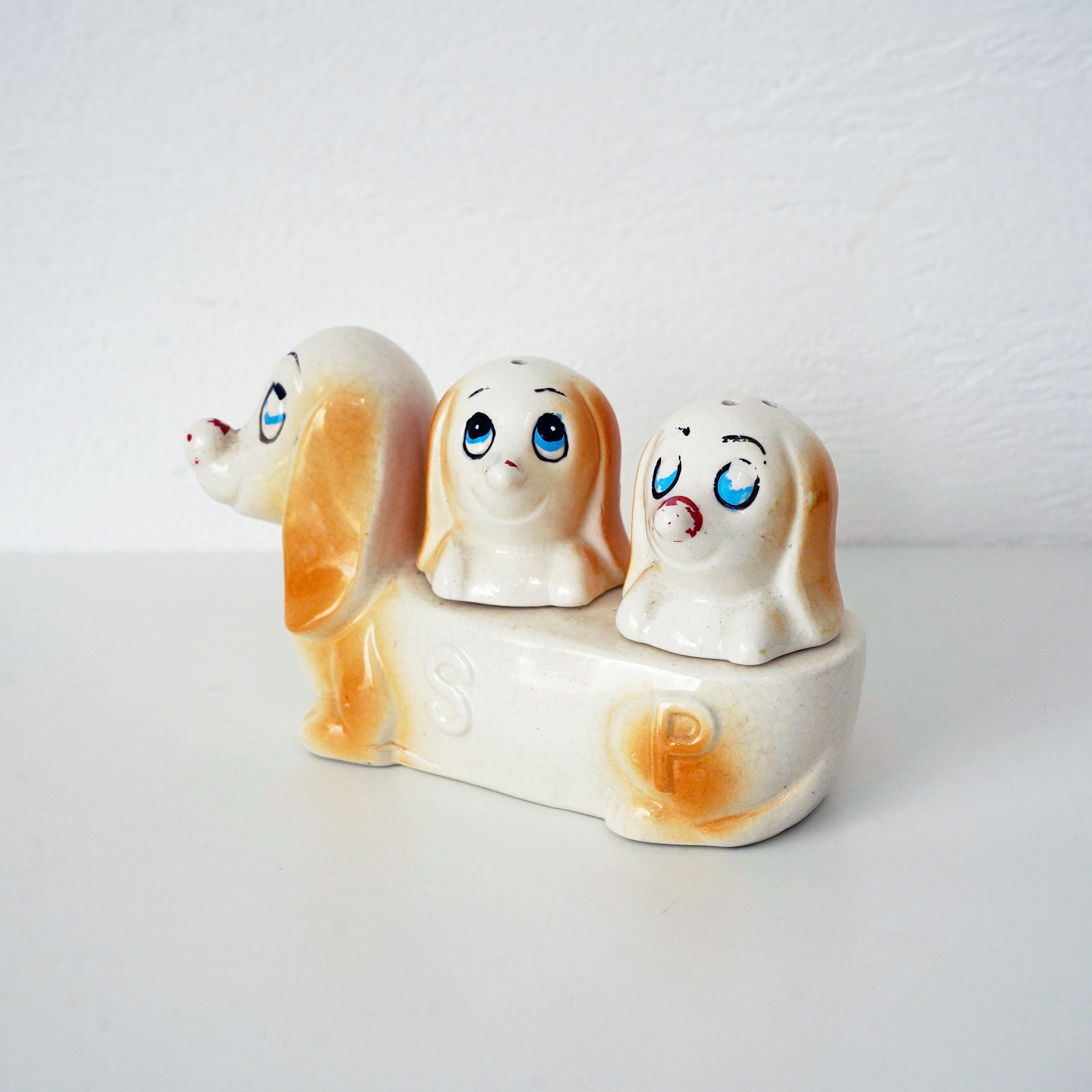 Vintage Dogs Salt & Pepper / ヴィンテージ ソルト＆ペッパーポット