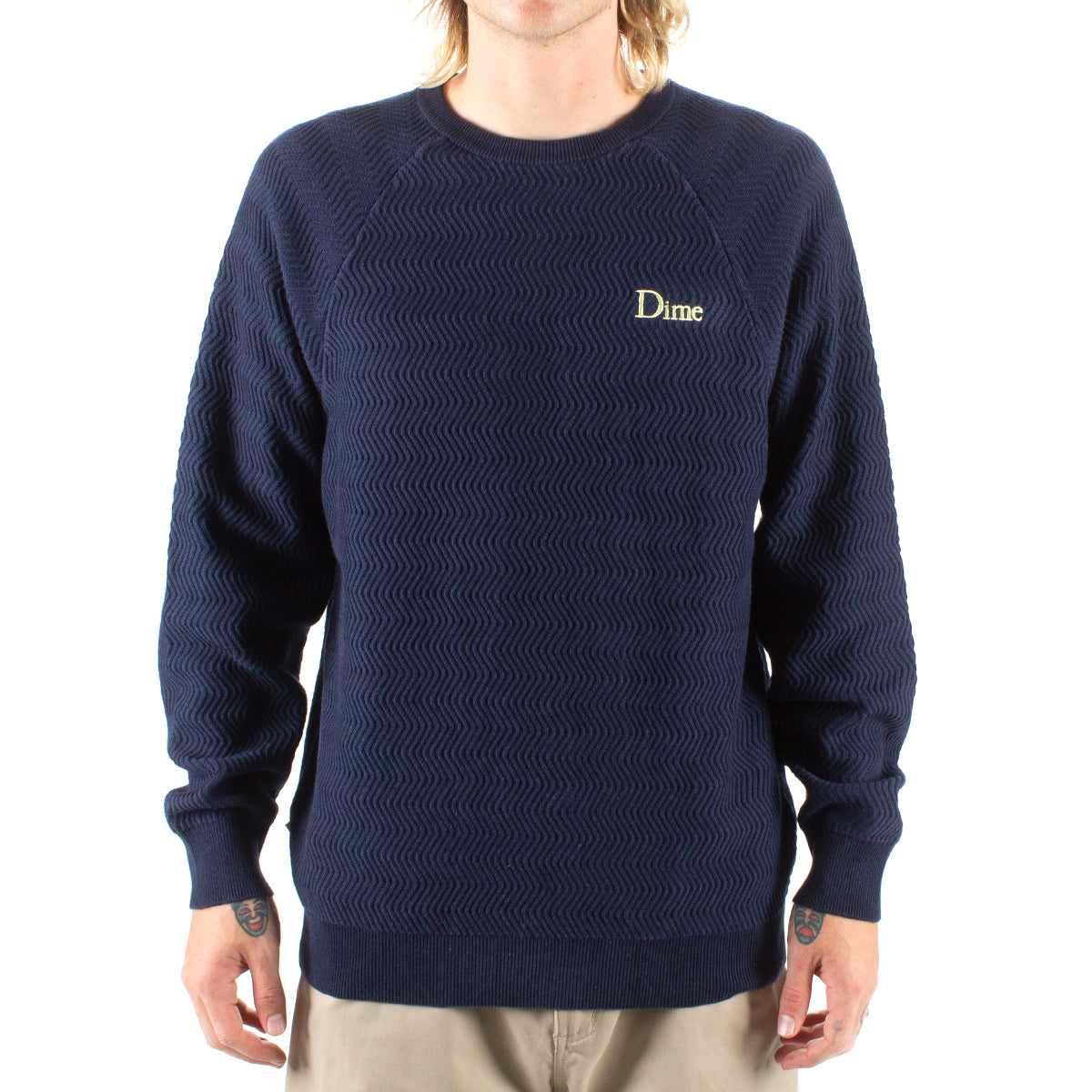 Wave Cable Knit Sweater – Premier