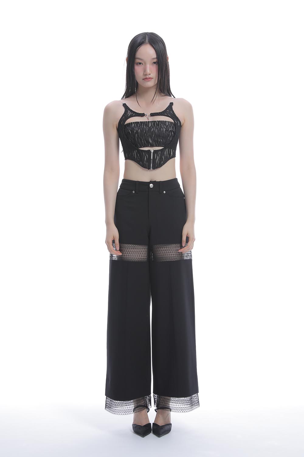 THEREDTHREAD / ザレッドスレッド】S corset camisole thread