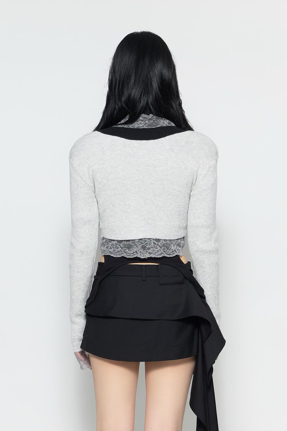 THEREDTHREAD / ザレッドスレッド】S framed lace tops