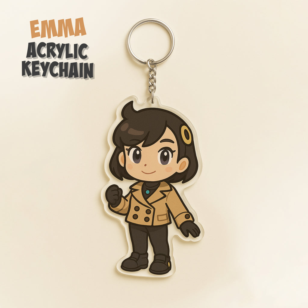 Pokémon Legends ZA Keychain | Character Charm | Double-Sided 3mm