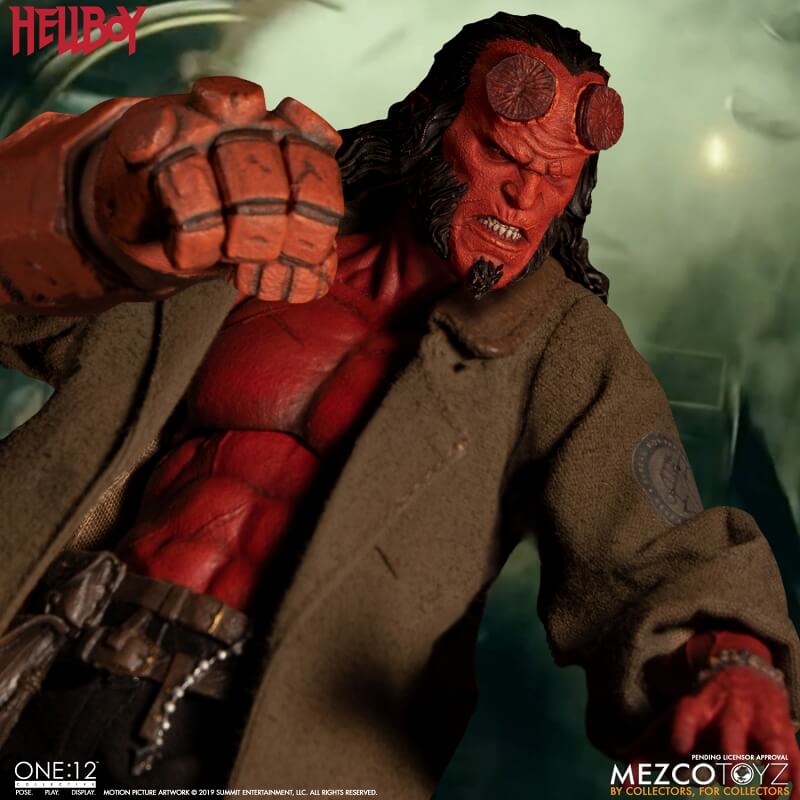 リブート版『ヘルボーイ』フィギュア化 ─ メズコトイズ「ワン12
