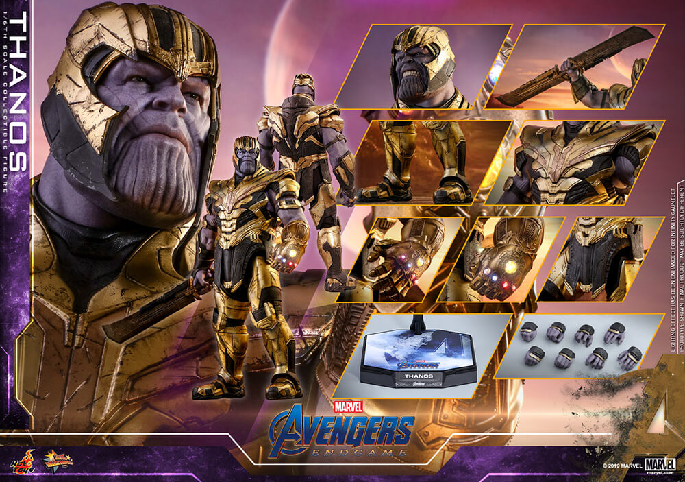 アベンジャーズ／エンドゲーム』サノス、ホットトイズよりフィギュア
