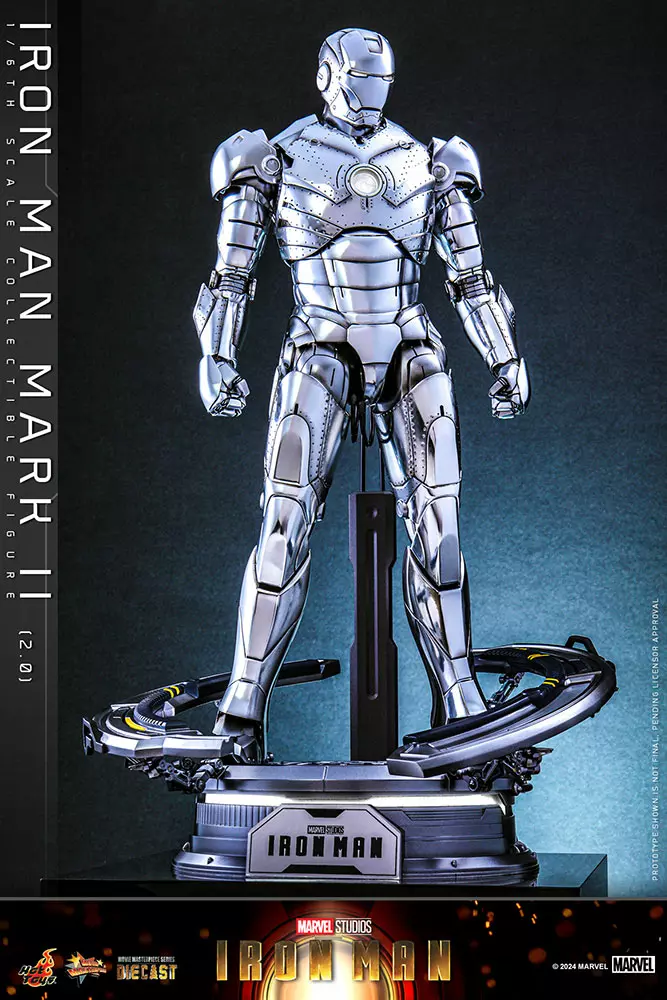 アイアンマン』シルバー輝く合金仕様マーク2フィギュアが登場、金属感