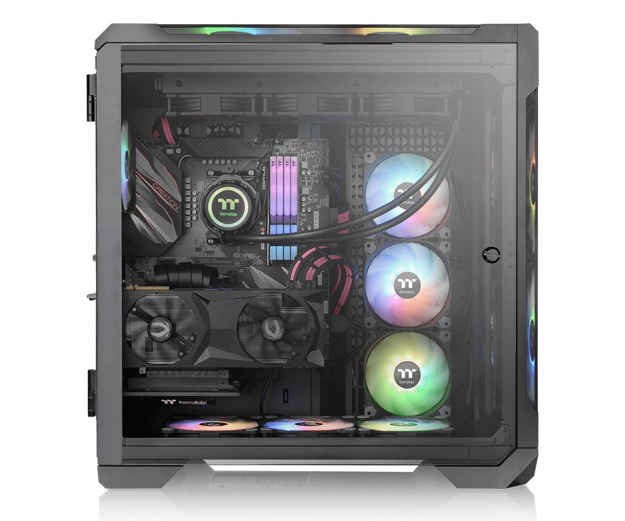 View 51 Tempered Glass ARGB Edition