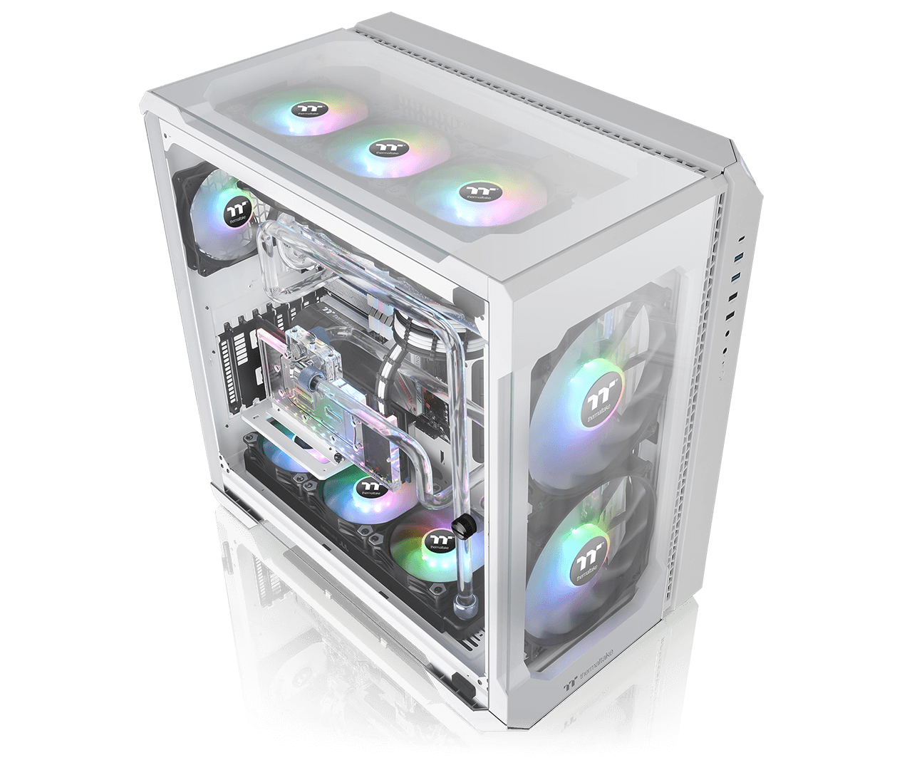 ThermaltakeThermaltake View 51 Tempered Glass ARGB Snow Edition