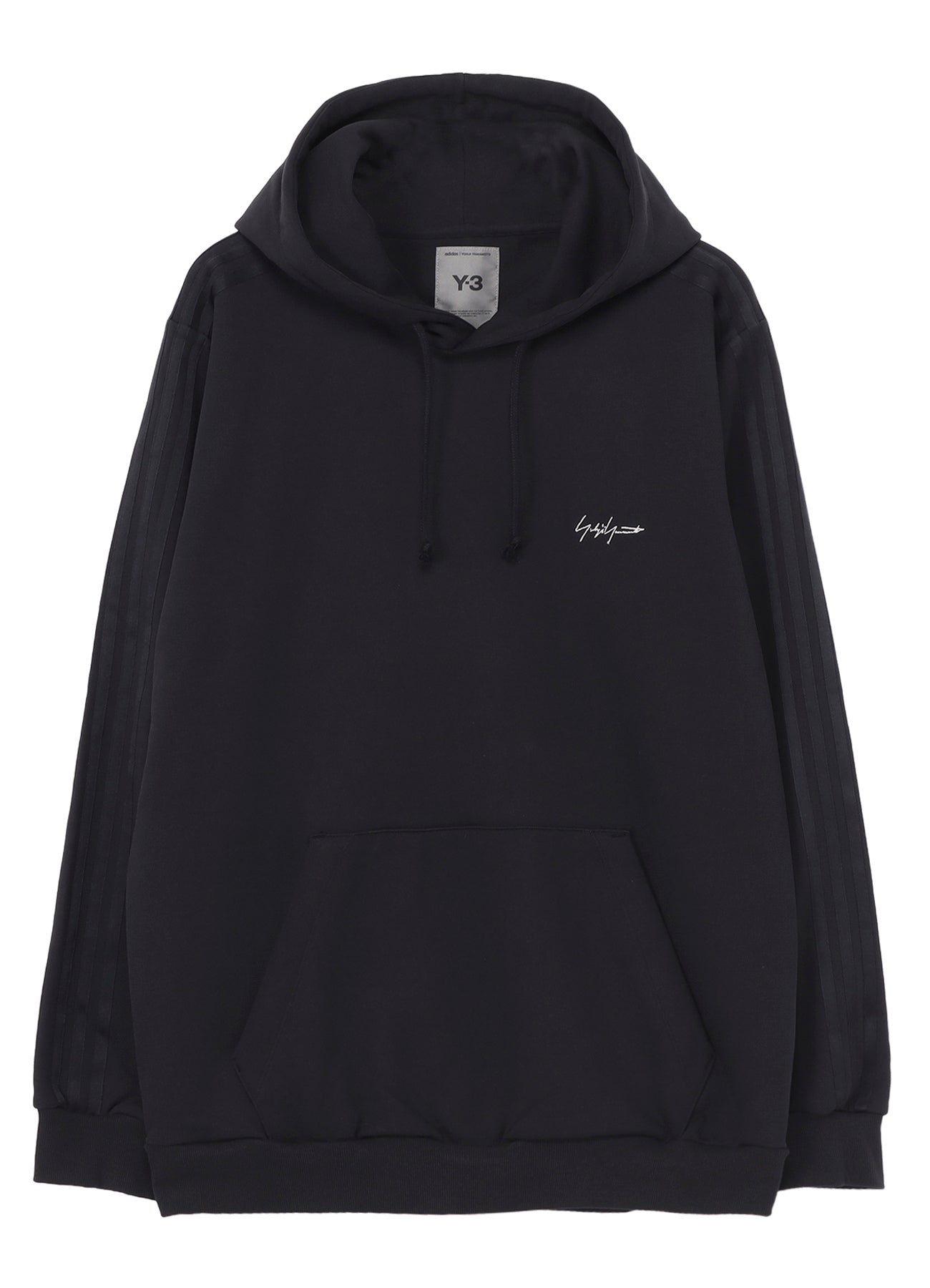 Y-3 KURO 3STRIPES HOODIE – THE SHOP YOHJI YAMAMOTO