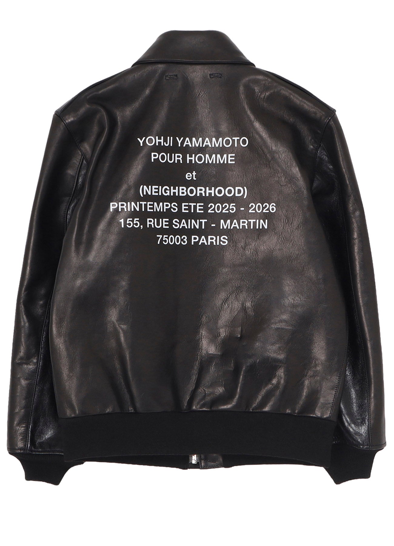 YOHJI YAMAMOTO × NH LEATHER JACKET – THE SHOP YOHJI YAMAMOTO