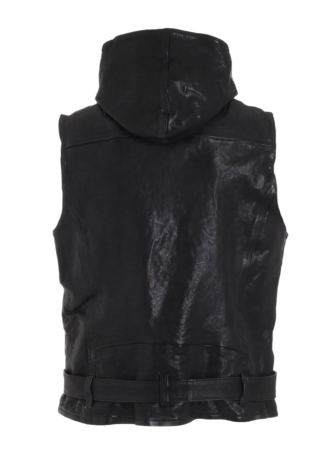 BACKLASH CALF DYED W HOODIE RIDERS VEST – THE SHOP YOHJI YAMAMOTO
