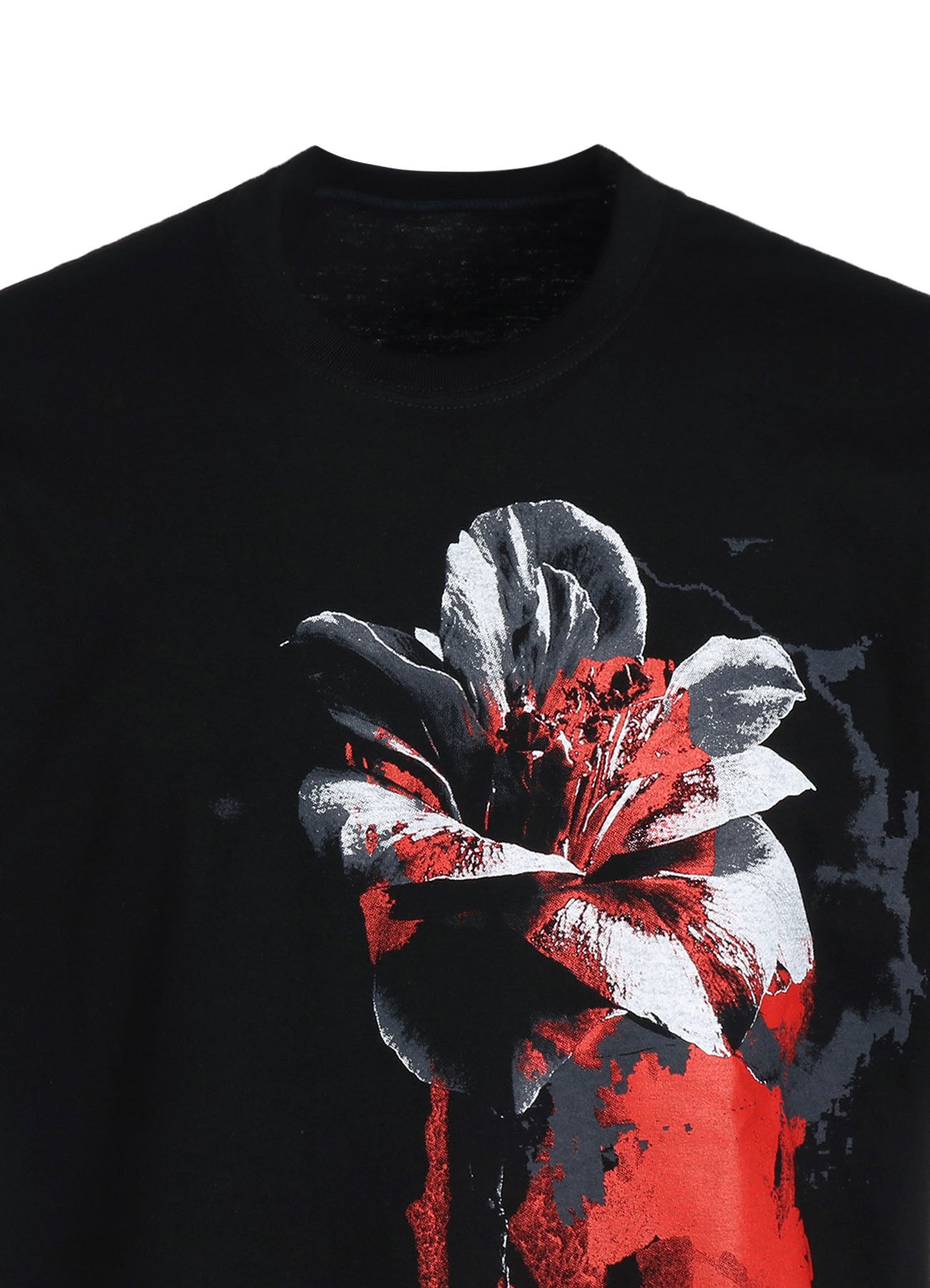 LILY FLOWER GRAPHIC T-SHIRT – THE SHOP YOHJI YAMAMOTO