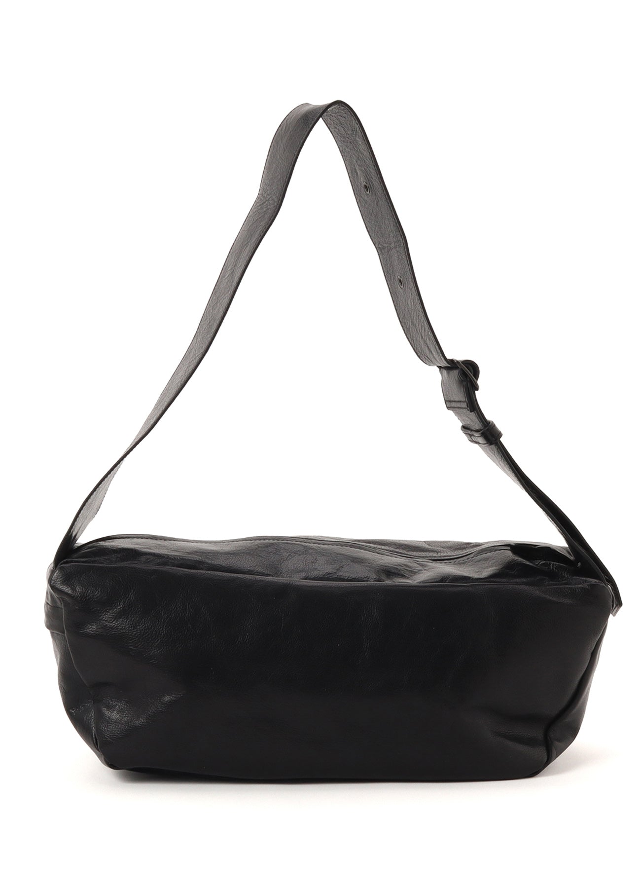 SURFACE-DYED SOFT TAN LEATHER BOX SHOULDER BAG – THE SHOP YOHJI