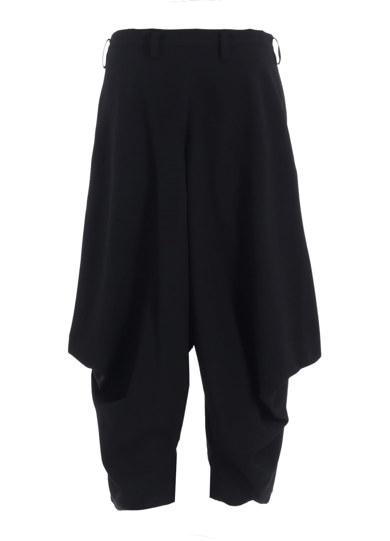 W/GABARDINE BIG TUCK PANTS B(S Black): LIMI feu｜THE SHOP YOHJI
