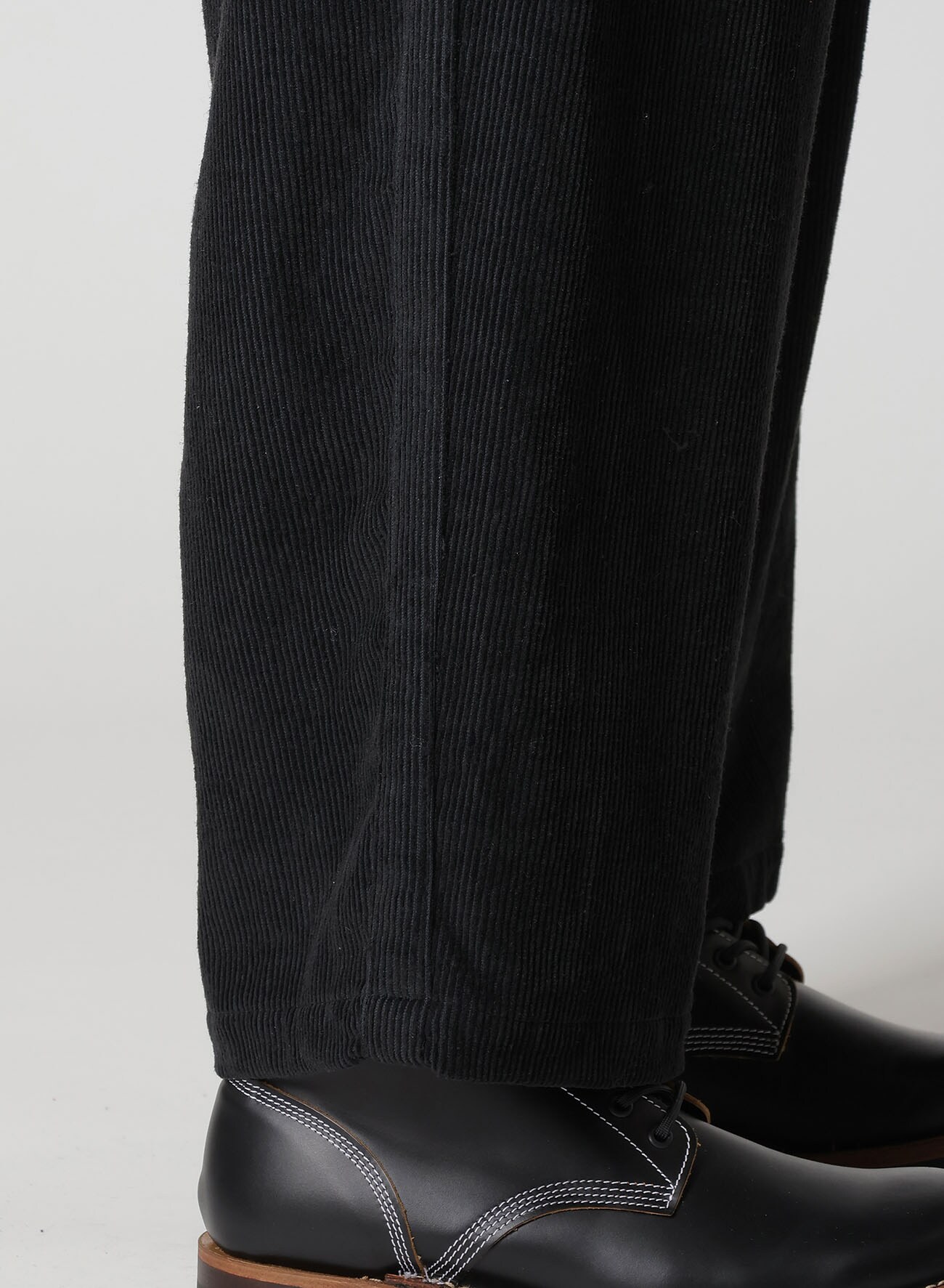 Y's for men x 120% LINO VELVET SIDE TAPE PANTS(M Black): Soldes