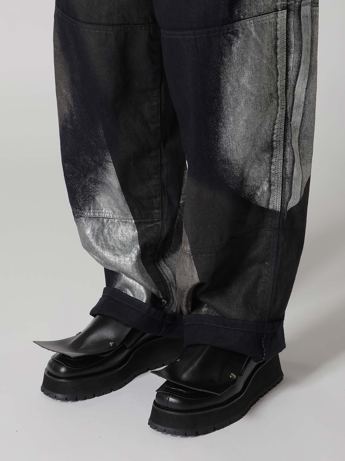 SEMI GLOSS LEATHER 2 WAY LOAFERS(23 Black): Y's｜THE SHOP YOHJI