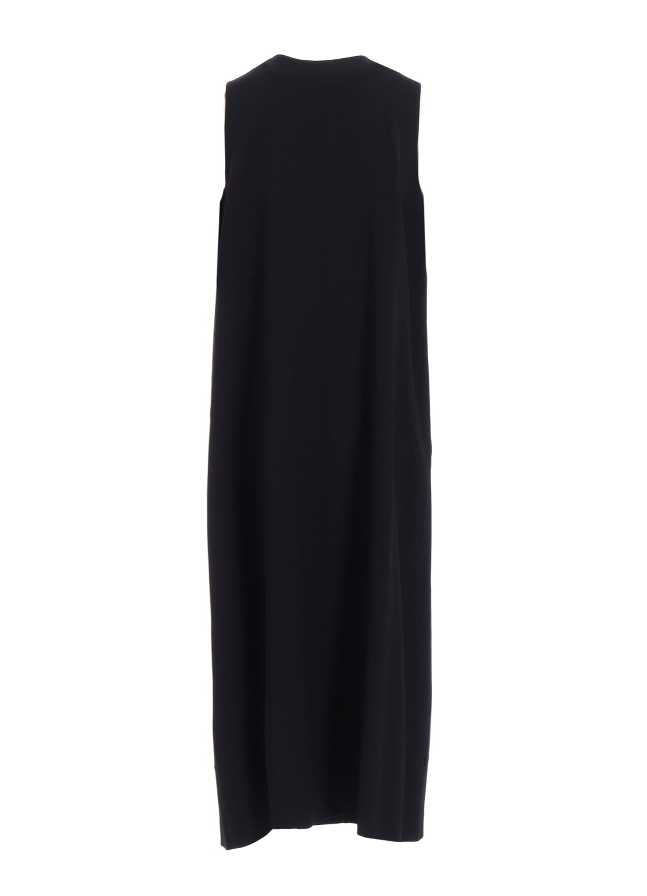 WOOL GABARDINE FRONT OPEN DRESS(XS Black): Soldes｜THE SHOP YOHJI