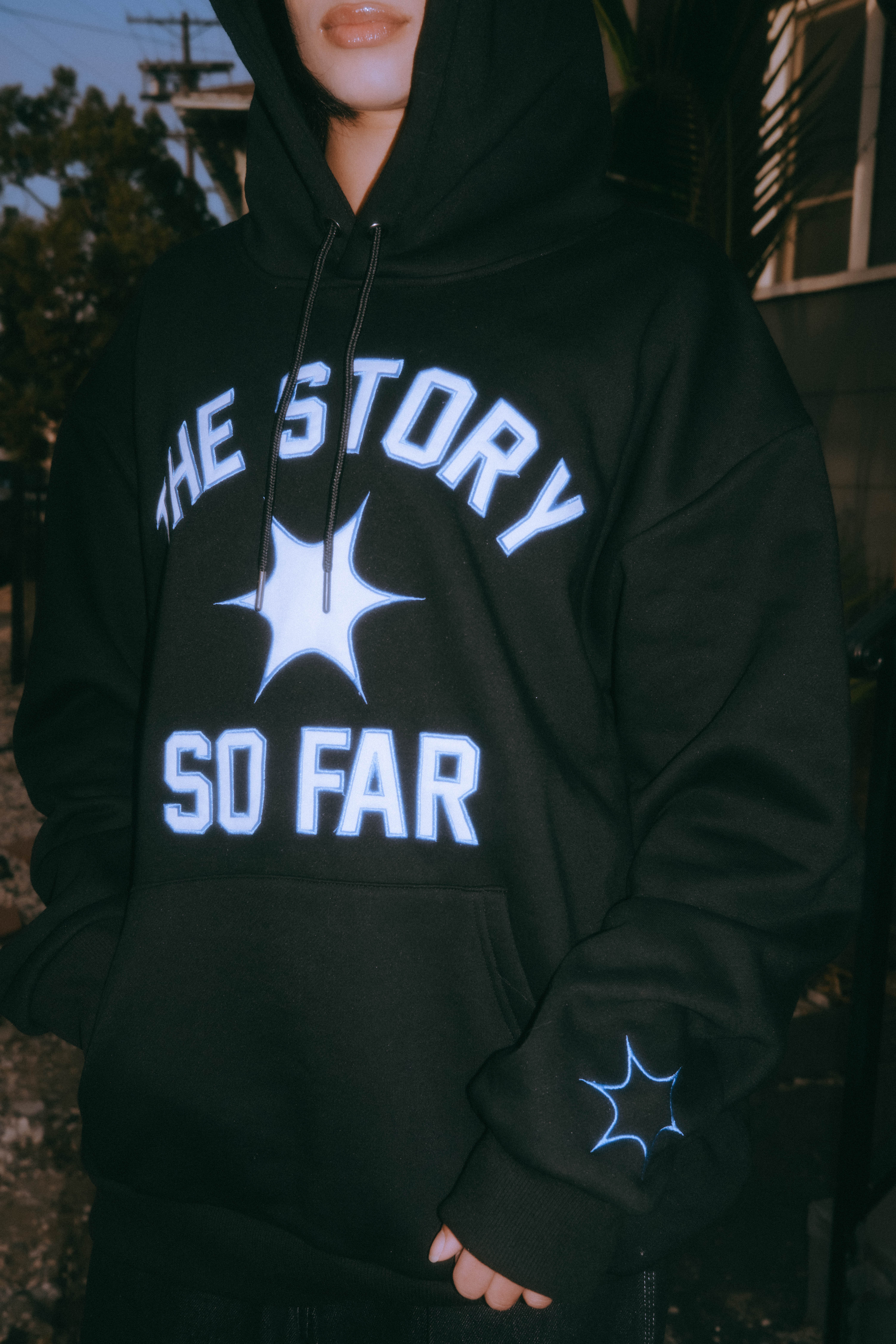 Felt Applique Poof Hoodie – The Story So Far