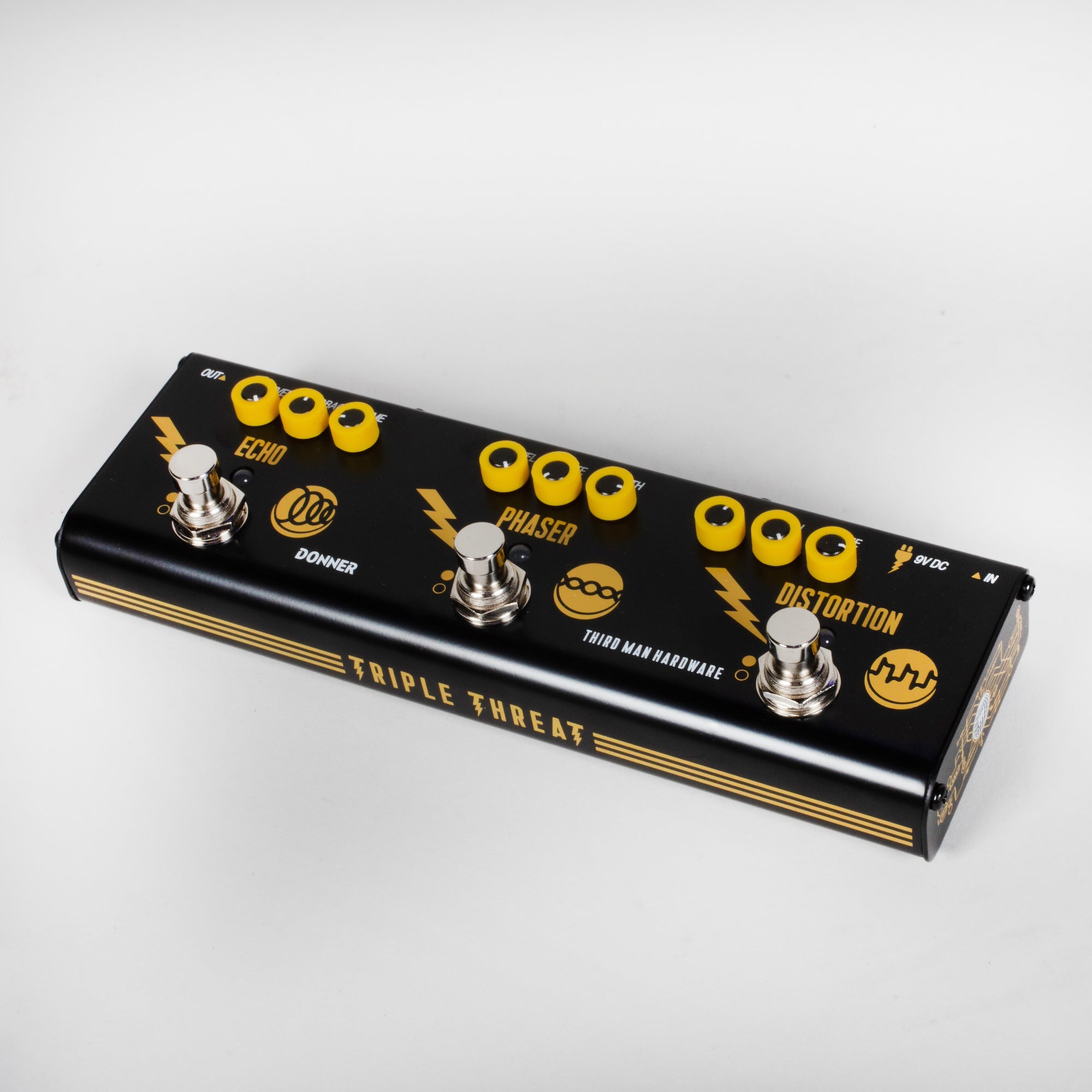 Triple Threat Donner Effects Pedal (Standard Edition) – Third Man