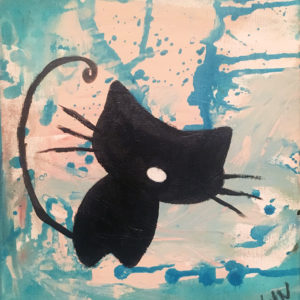 猫 #抽象画 #絵画 | 絵画販売 インテリアアート専門通販 This Is