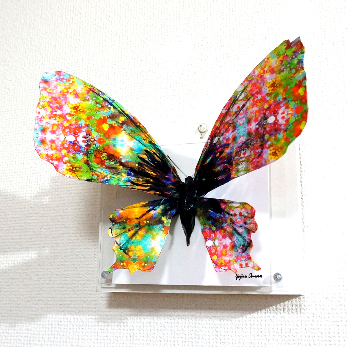 アブストラクトな蝶は羽を広げる | 大村洋二朗 ｜インテリア絵画