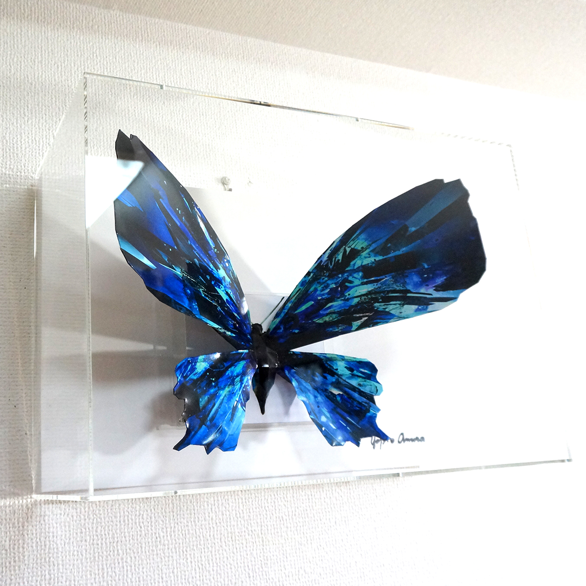 ブルーグラスの蝶は羽を広げる | 大村洋二朗 ｜インテリア絵画 アート