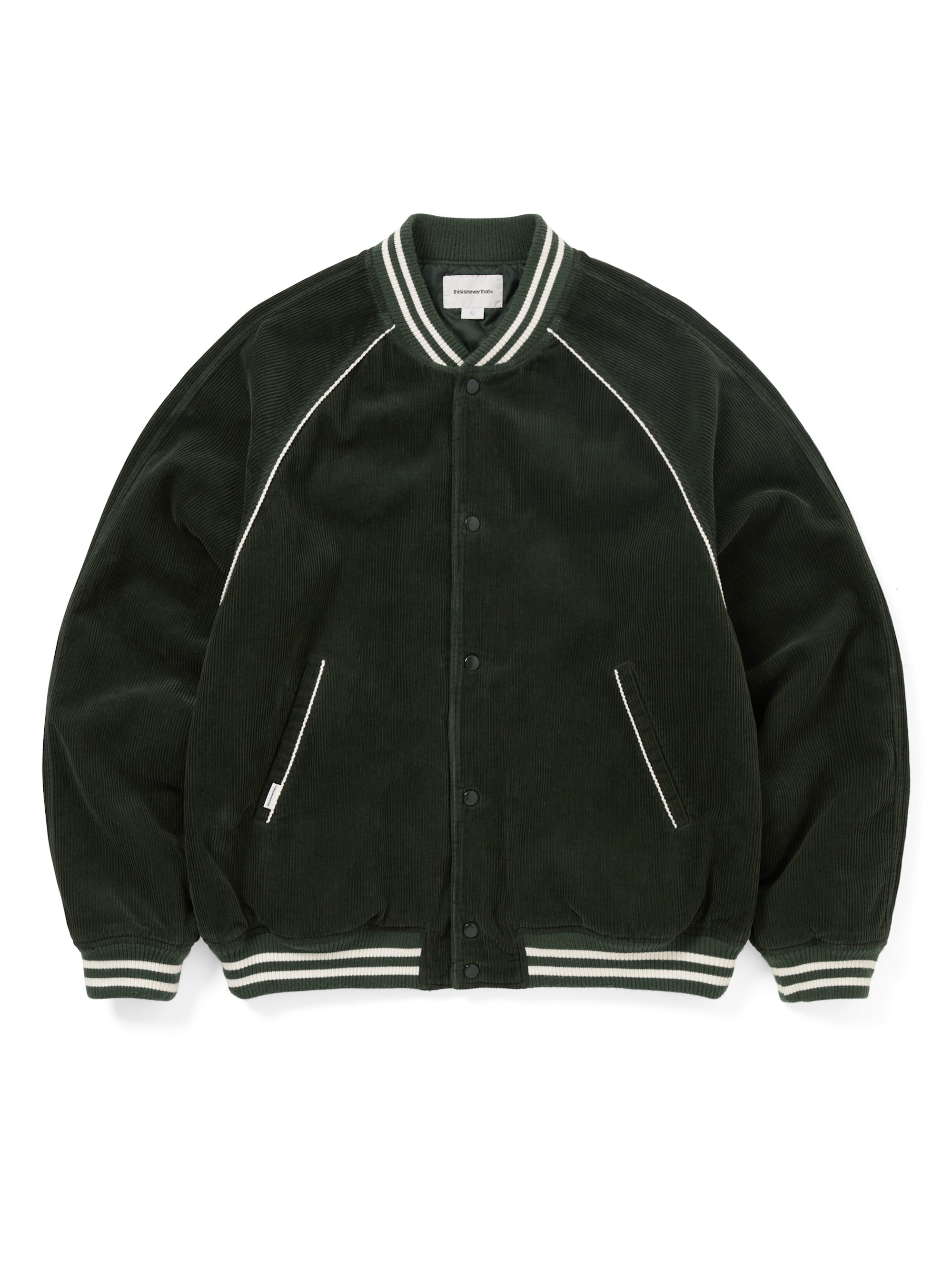 Corduroy Varsity Jacket – thisisneverthat® JP