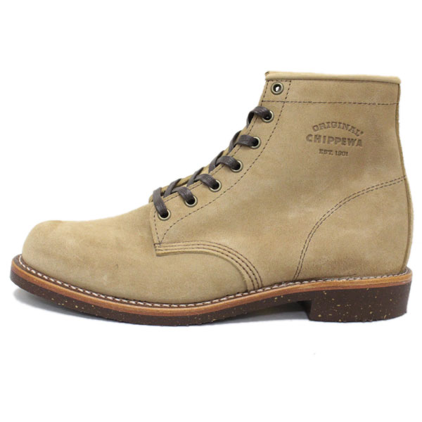 正規取扱店 CHIPPEWA(チペワ) 1901G27 6inch SUEDE UTILITY BOOTS 6