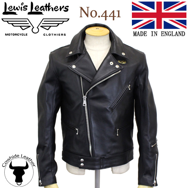 Lewis Leathers(ルイスレザーズ) No.441 CYCLONE(サイクロン) ブラック