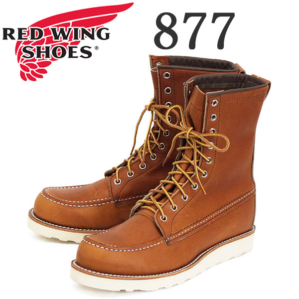 REDWING (レッドウィング) 877 Classic Work 8inch Moc-toe クラシック