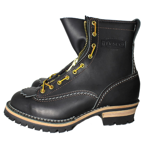正規 Wescoウエスコ Jobmasterジョブマスター Black ブラック Leather