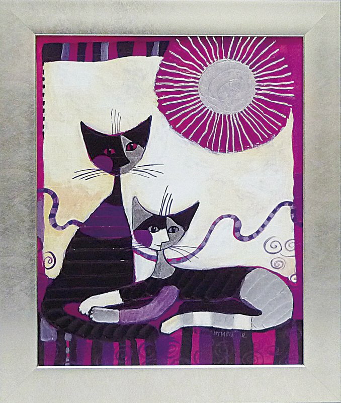 楽天市場】ロジーナ 猫（絵画｜アート・美術品・骨董品・民芸品