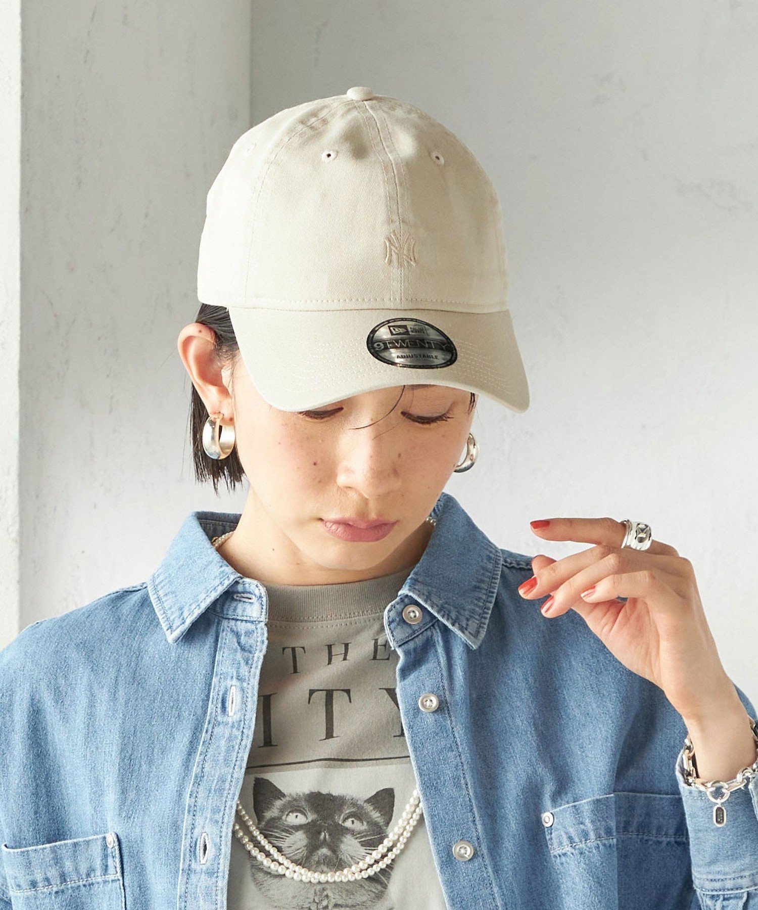 楽天市場】new era 59FIFTY（カラーベージュ）（レディース帽子｜帽子
