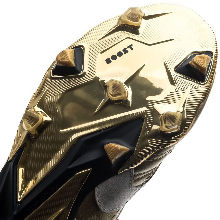 adidas Predator Accelerator ZZ Icon FG/AG - Gold Metallic/White