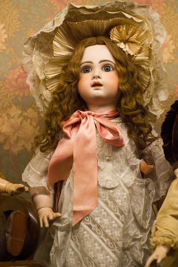 Antique Doll stock image. Image of hand, brown, child - 26082327