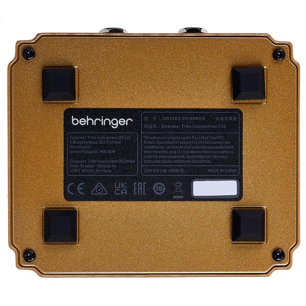 Behringer Zentara Overdrive – Thomann UK