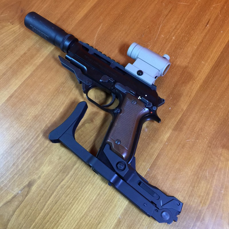 M93R 東京マルイ、メインウェポンになる傑作ハンドガン、カスタムで