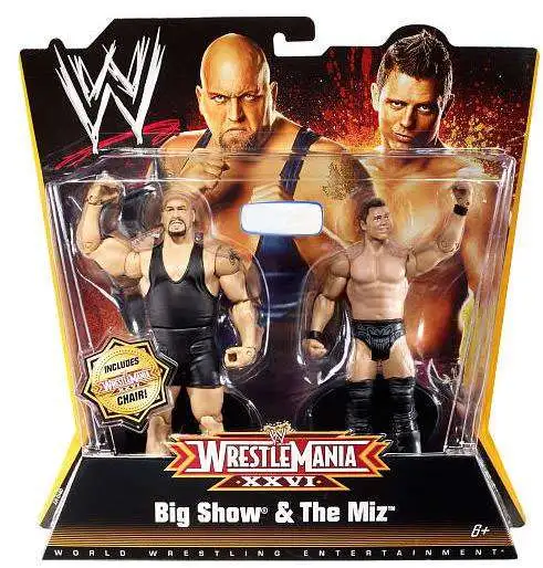 WWE Wrestling Battle Pack WrestleMania 26 Big Show The Miz