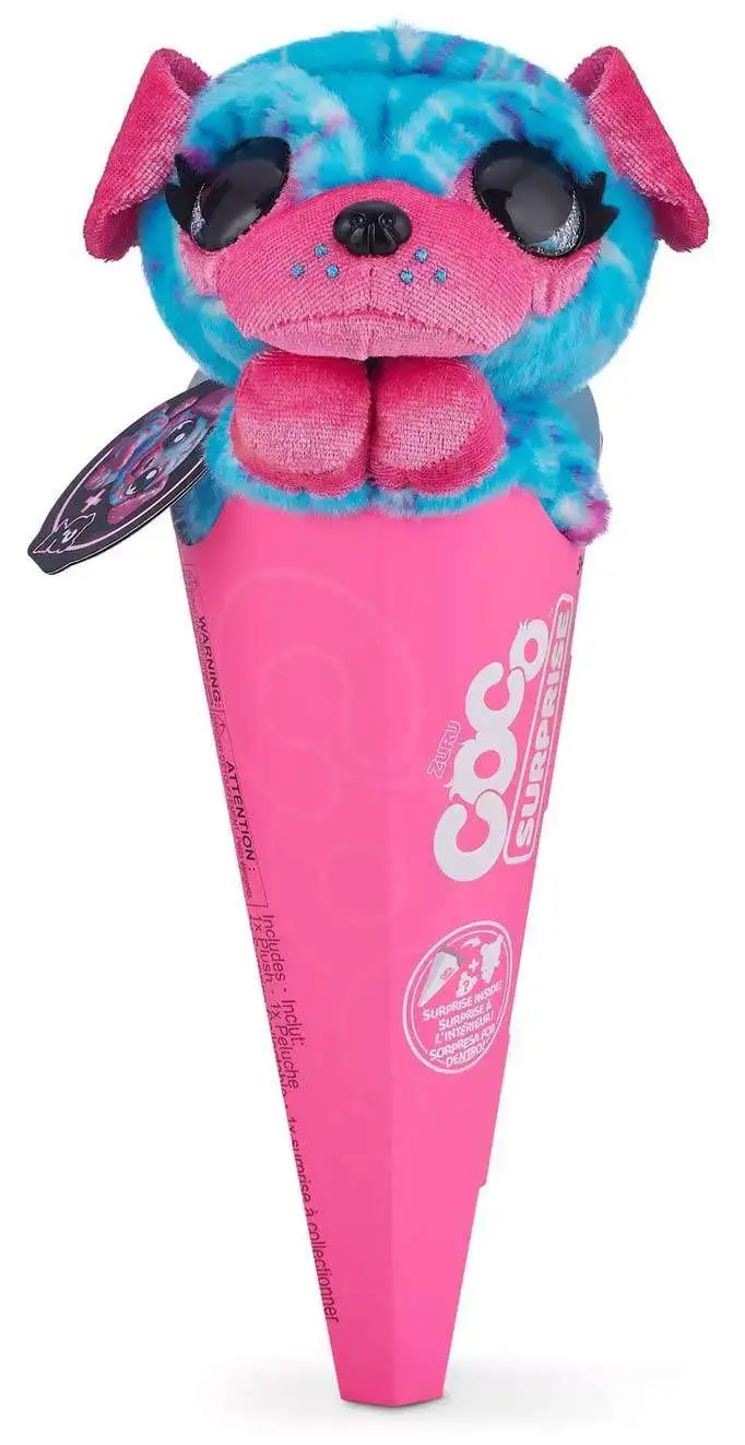 Coco Cones Surprise Neon Series Poppy Plush Zuru Toys - ToyWiz